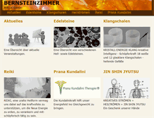 Tablet Screenshot of bernsteinzimmer.at